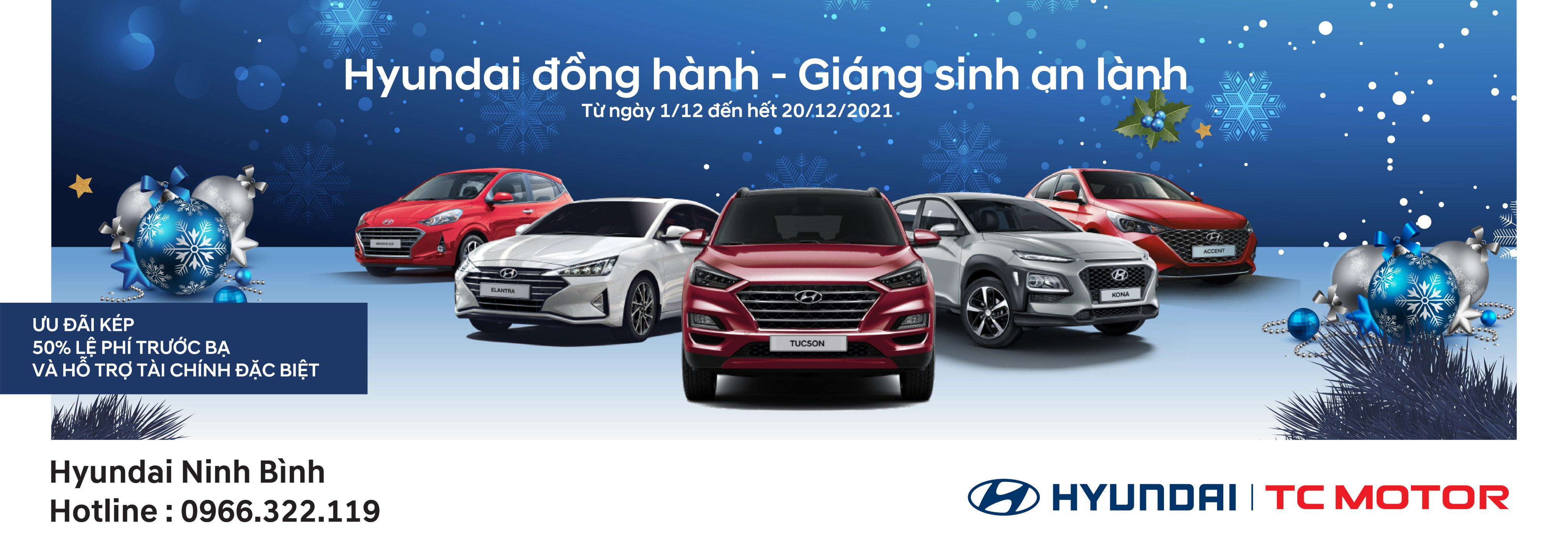 Hyundai Ninh Bình đồng hành - Giáng sinh an lành